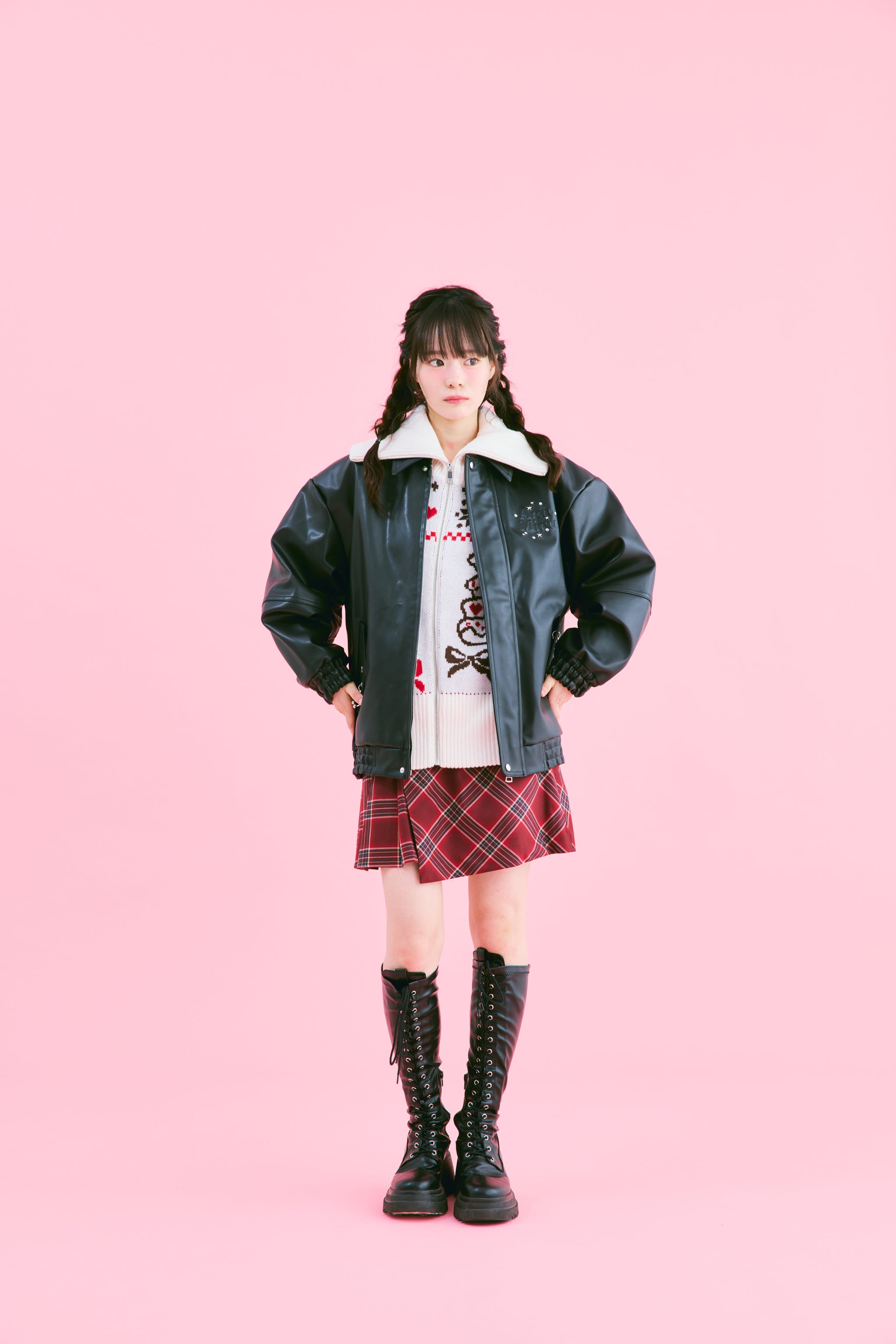 スタッズレザージャケット – AnnMiru