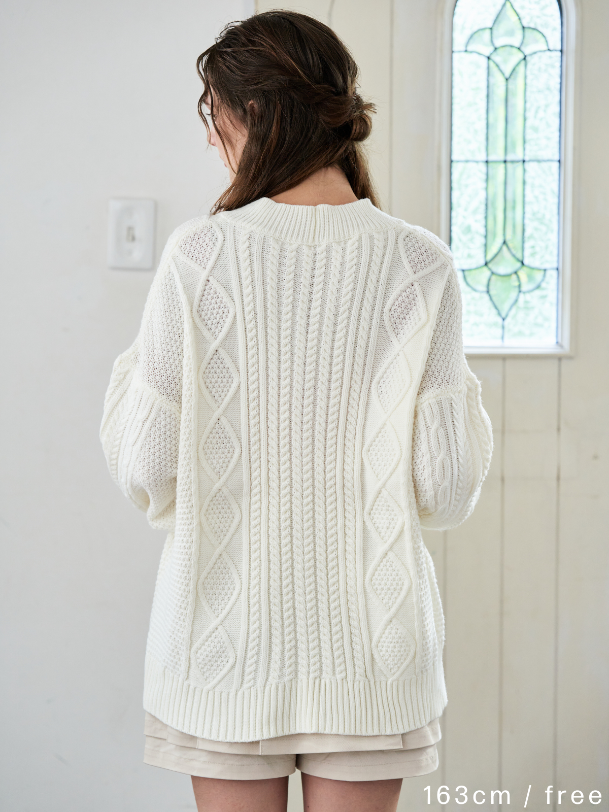 ケーブルニットカーディガン – AnnMiru ケーブルニットカーディガン – AnnMiru