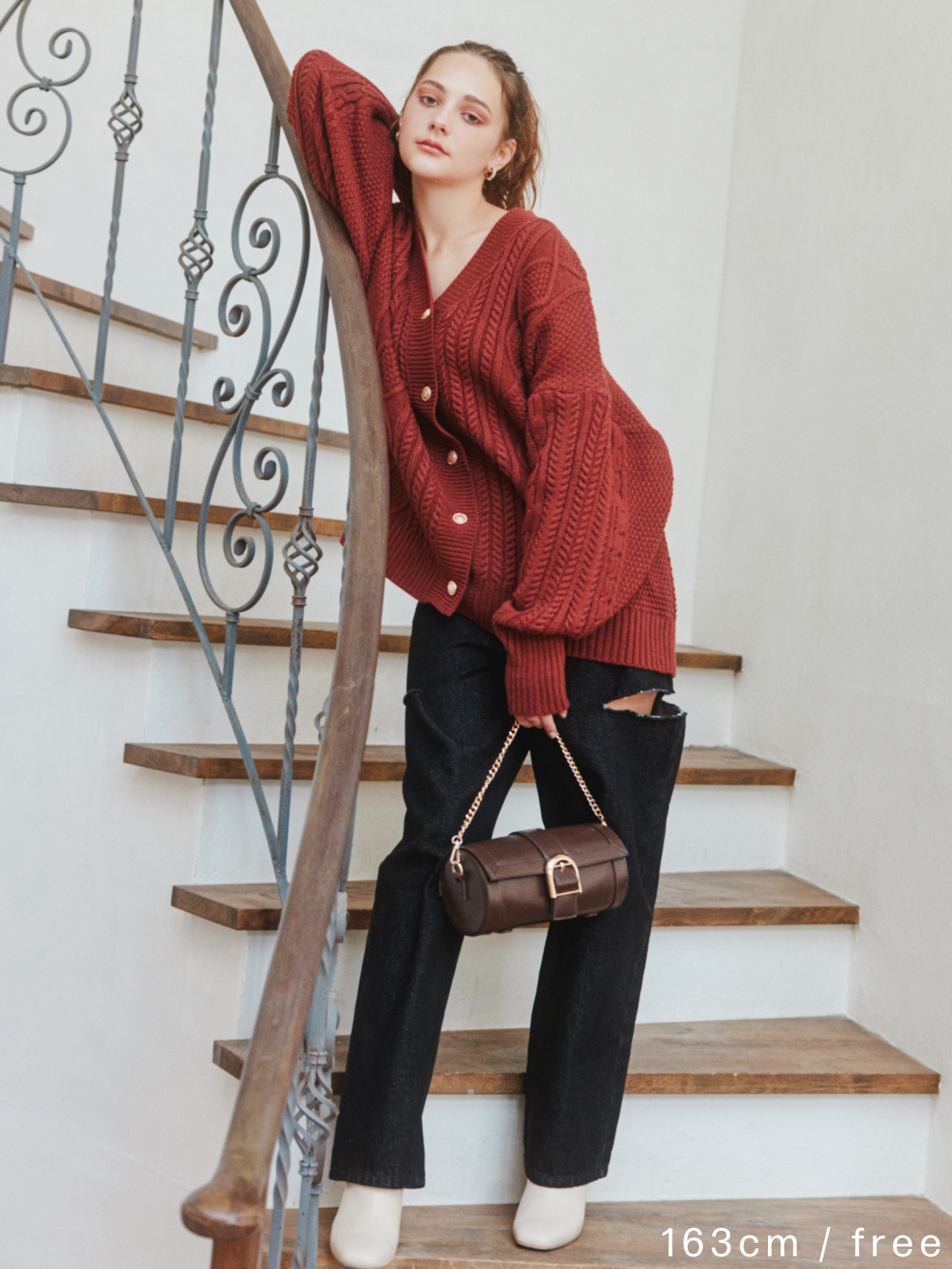 ケーブルニットカーディガン – AnnMiru ケーブルニットカーディガン – AnnMiru